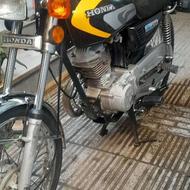 موتورسیکلت 125 پلاک ملی مدل 87