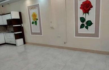 حیاط ویلایی ۱۰۰ متری دو خوابه مشهد رسالت ۱۳۶