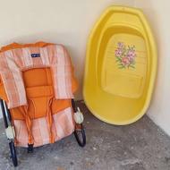 کریر و پشه بند و لگن شستشو بچه