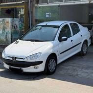 پژو 206 SD (صندوق دار) 1398 سفید