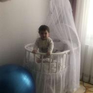 تخت کودک مدل گهواره ای