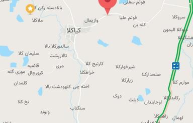 فروش زمین 9هکتاری. جاده. ساری