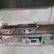 گریل ترکیبی، گاز، فر پیتزا صندوقی