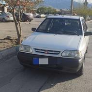 پراید 131 اس ایکس سفید مدل 90