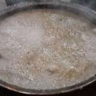 فروش حلیم با گوشت گوسفندی