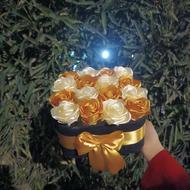 گل ربانی باکس گل دسته گل و شاخه ی