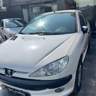 پژو 206 SD (صندوق دار) 1396 سفید