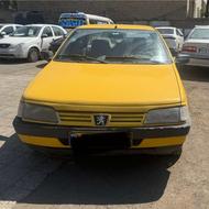 پژو 405 GLX (دوگانه سوز ) 1397 زرد اقساطی