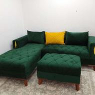 مبل ال تی وی مبل راحتی مبلمان چستر L با میز وسط