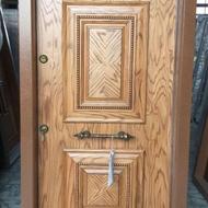 درب ضد سرقت لابی بتن شیشه سکوریت نرده استیل ضدسرقت 32156