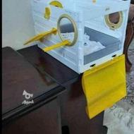 فروش دو عدد لانه مکانیزه پرنده همراه با کارتون