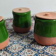 ظرف دیزی خوری سفالی
