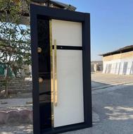 درب ضدسرقت سفید ضد سرقت مدرن پنجره اتاق ورودی