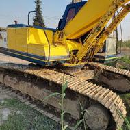 بیل مکانیکی sk200 خط 5