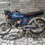 یاماها100 مدل 76 با کارت موتور