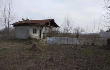 زمین 640 متر سنددار با بنای کلنگی