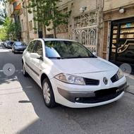 رنو مگان مونتاژ 2000cc 1391 سفید سالم