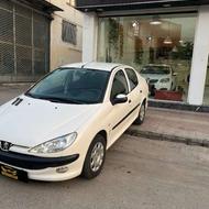 پژو 206 SD (صندوق دار) 1396 سفید