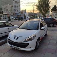 پژو 207 دور رنگ