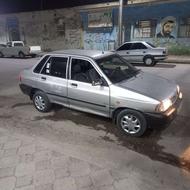 پراید نقره‌ای مدل 87 دوگانه فابریک
