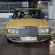 بنز کلاس E مونتاژ 1977 زرد