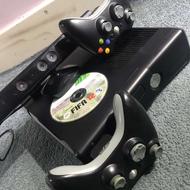 Xbox Slim E با2دسته و کینکت {سنسور حرکتی}