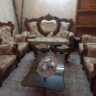 مبل سلطنتی کلاسیک 9 نفره به همراه میز وسط