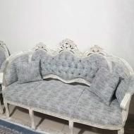 مبل 7نفره استیل چوب راش