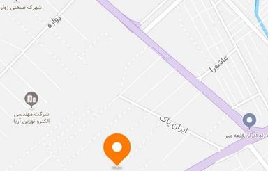زمین صنعتی 1000 متری