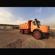 حمل آجر و شن و ماسه ومصالح ساختمانی با ده تن