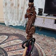 قلیان چوبی رخ اژدها