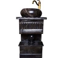 روشویی تک پایه سنگی