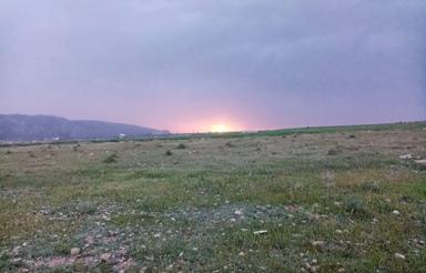 زمین کشاورزی واقع در محدوده فرودگاه
