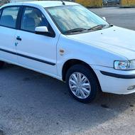 سمند lx ساده xu7 1400 سفید بیرنگ درجه یک