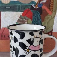 ماگ طرح cute cow
