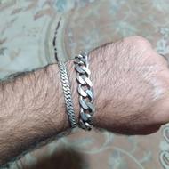 دستبند نقره 55 گرم