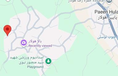 579متر زمین واقع در بالا هولار