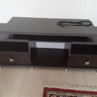 میز تلویزیون ساخته شده با چوب ام دی اف