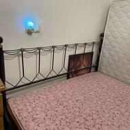تخت خواب دونفره فلزی سالم