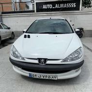 پژو 206 SD مدل 1395 بشدت سالم کد(167)