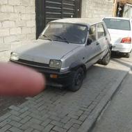 رنو پی کی مدل 85 شاسی سمت شاگرد خوردگی دارد