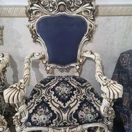مبل سلطنتی 7نفره چوب اصل درحدنو