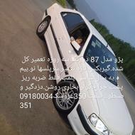 پژو 87 دورنگ