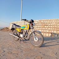 موتور سیکلت هوندا 125 تازه تعمیر 87