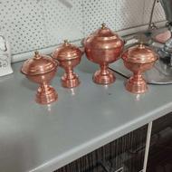 قندان و جا شکلاتی مسی