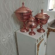سه عدد جا آجیل وشکلاتی بزرگ
