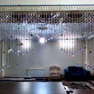پرده کریستال