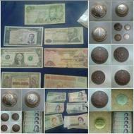 تعدادی سکه واسکناس /کلکسیونی