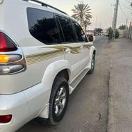پرادو چهار در شش سیلندر پلاک منطقه آزاد چابهار