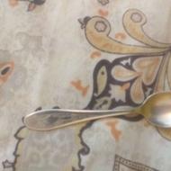 قاشق مرباخوری روکش طلا
